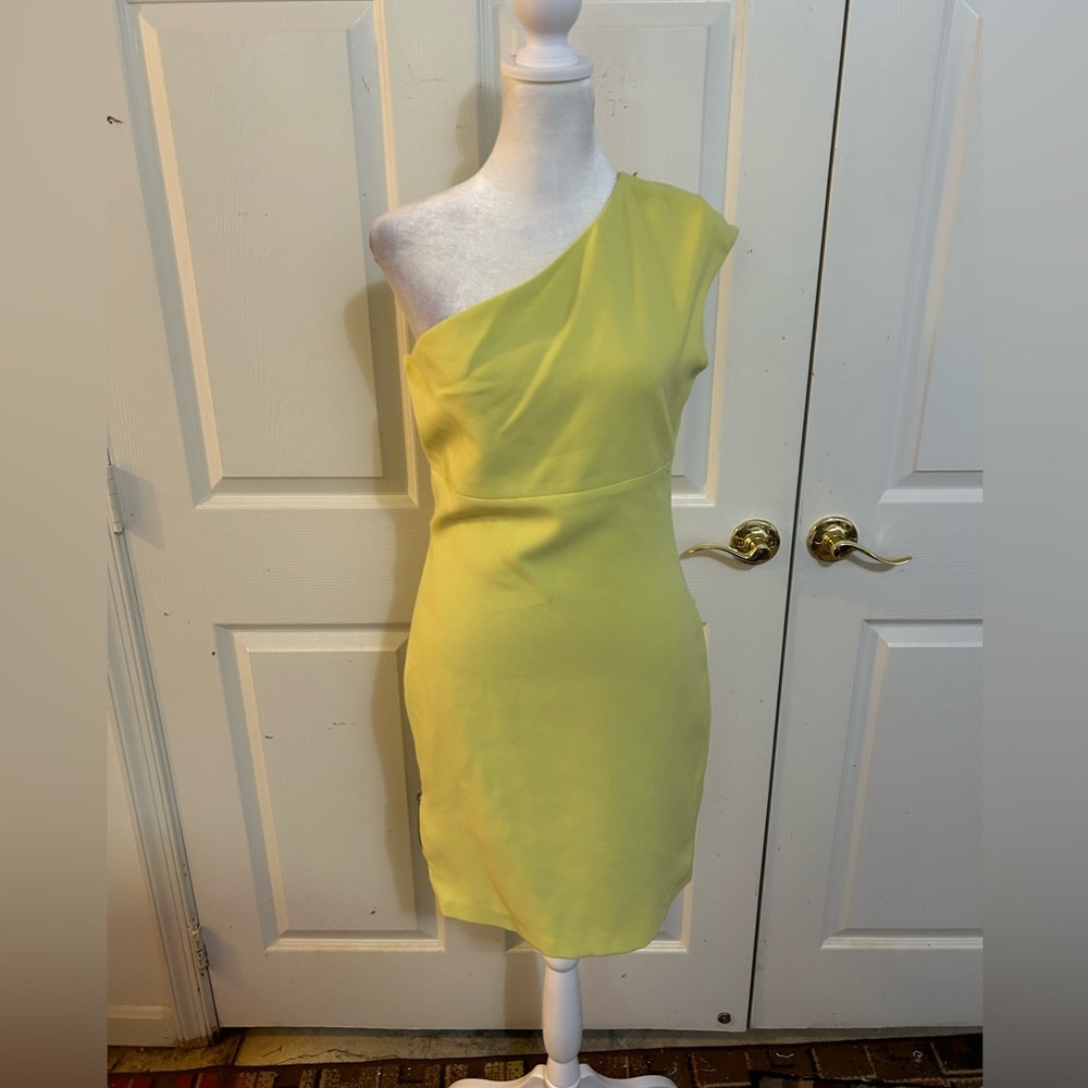Zara Trafaluc Collection one shoulder dress